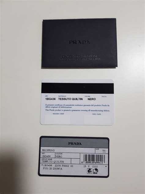 prada zertifikat karte|prada authentication check online.